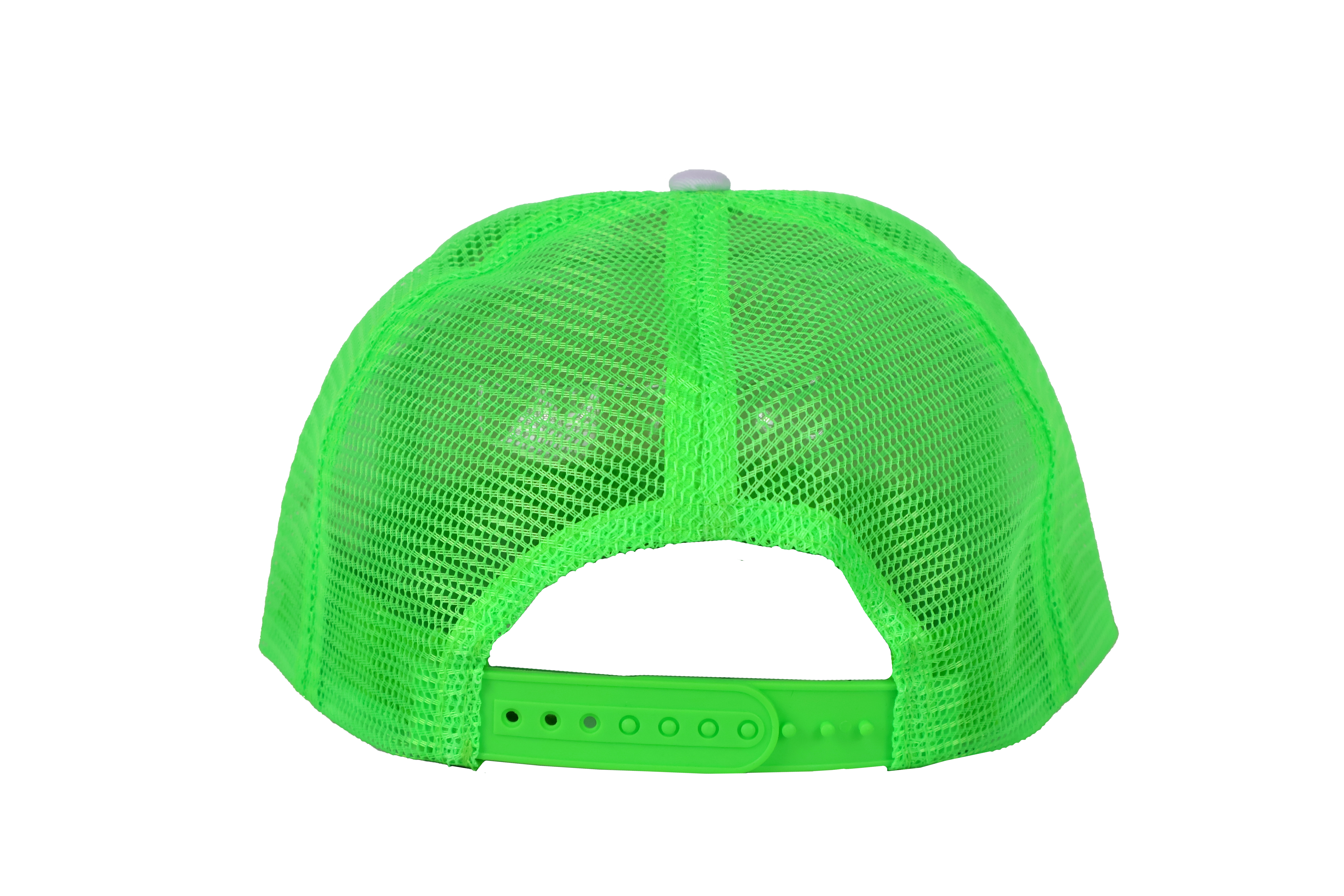 Beachbilly Multicolor Lifestyle Logo - Neon Green Trucker Cap