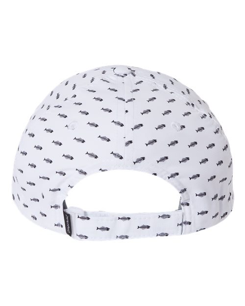Beachbilly Small Block Logo - White Bone Fish Hat
