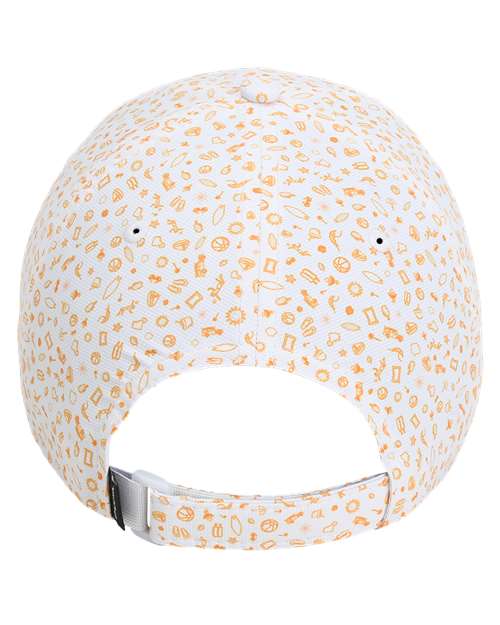 Beachbilly Small Script Logo - Beach Orange Hat