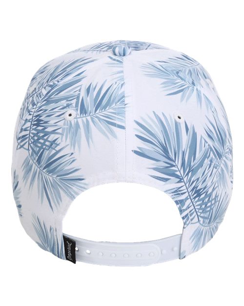 Beachbilly Small Script Logo - Floral Mist Hat