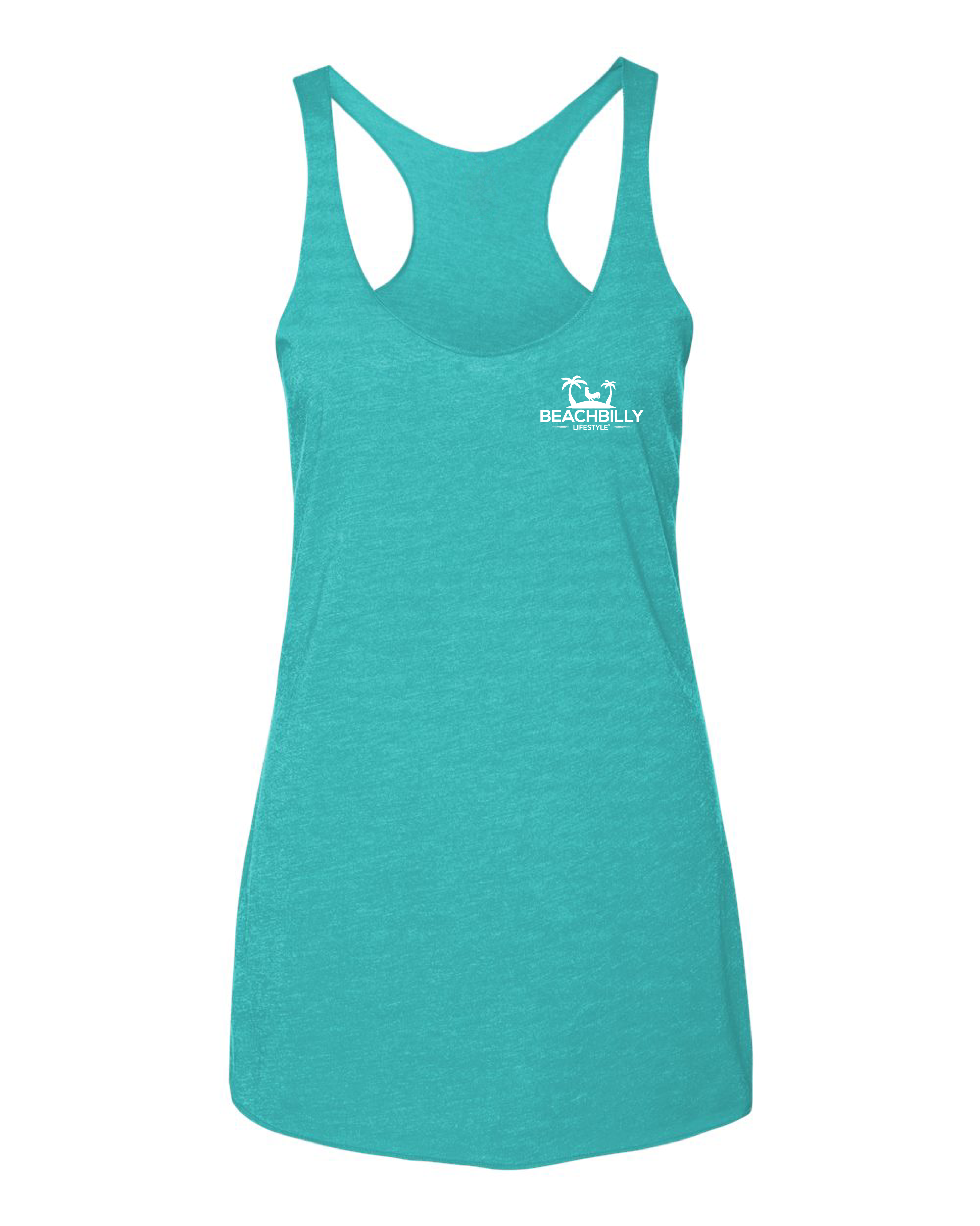Beachbilly Vertical Beachbilly Tank - Tahiti Blue