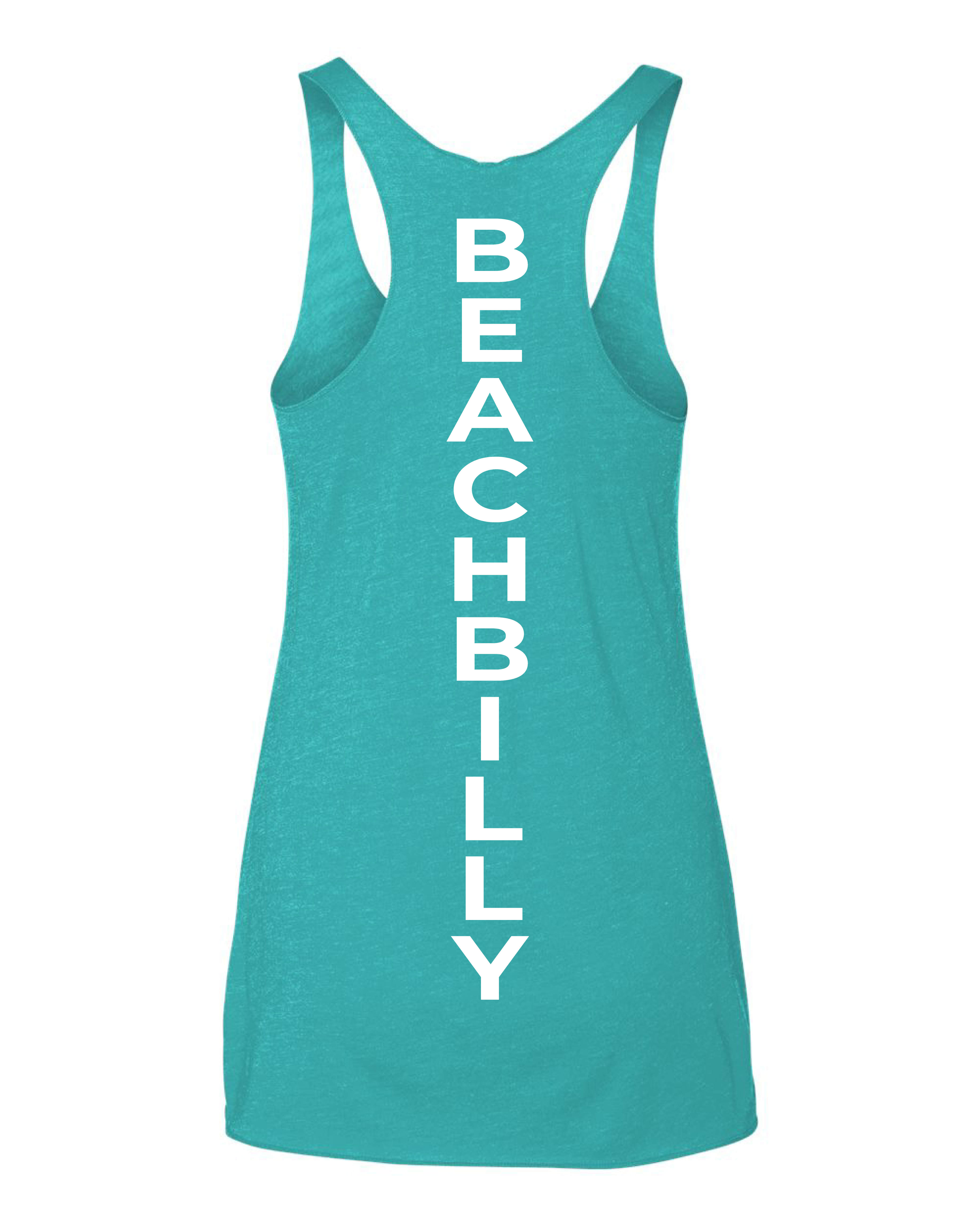 Beachbilly Vertical Beachbilly Tank - Tahiti Blue