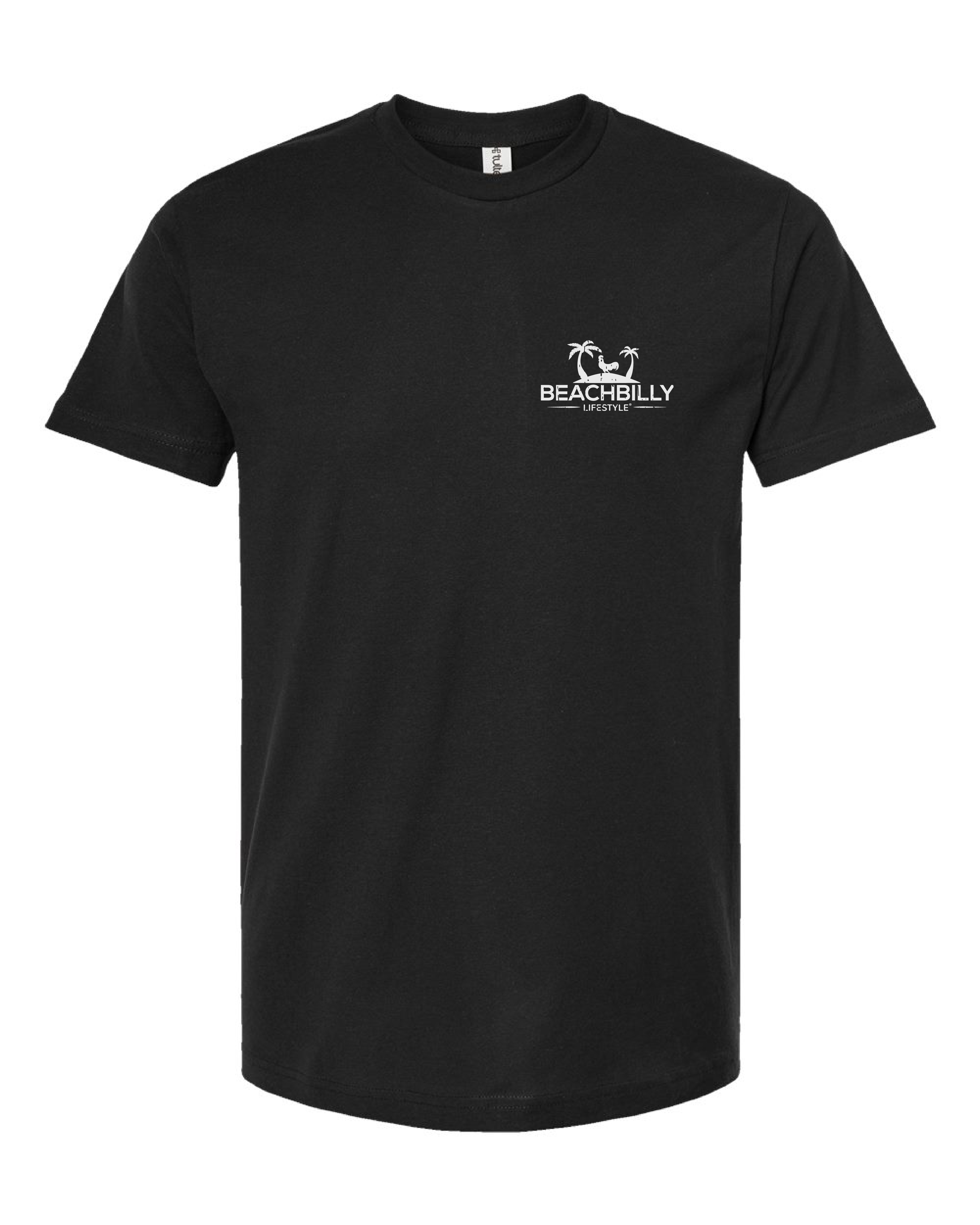 Beachbilly Whiskey Label - Black