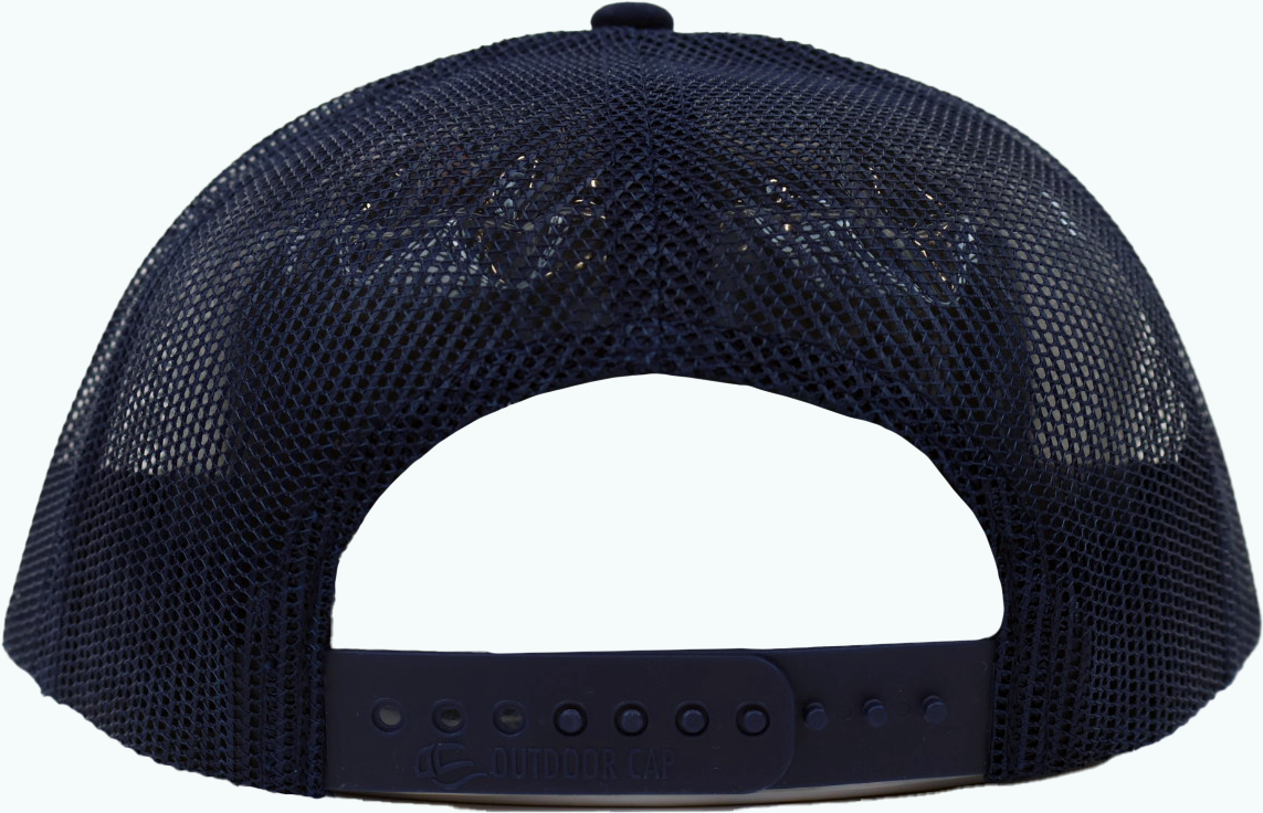 Beachbilly Lifestyle Bright Blue Logo - Navy Hat