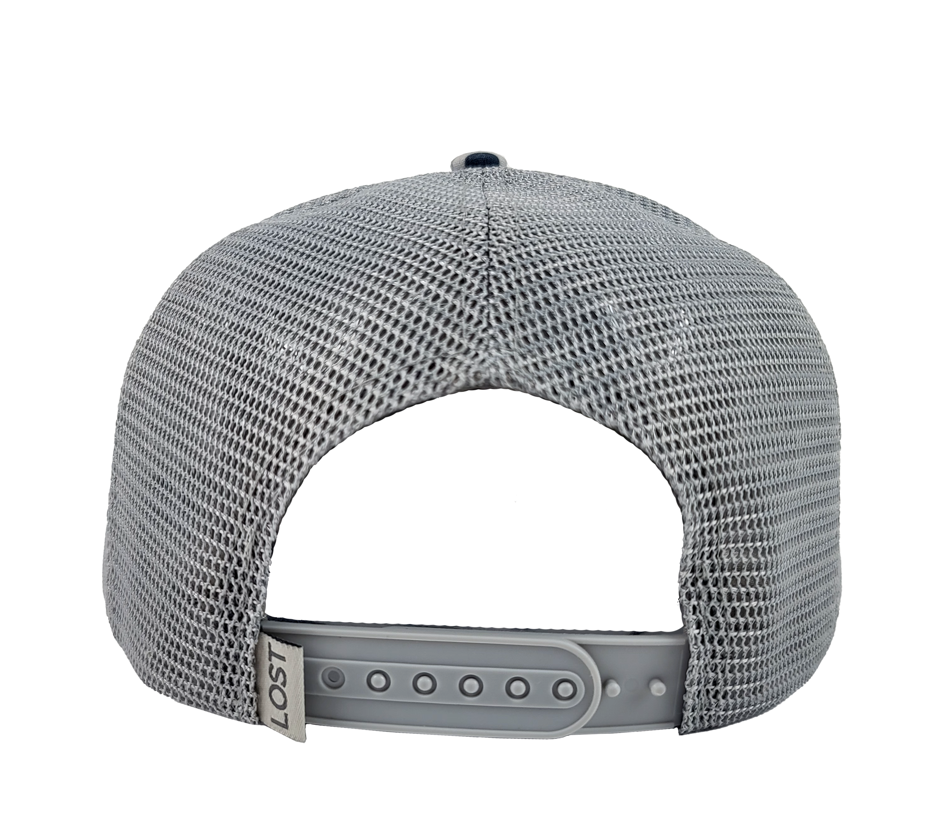 Beachbilly White Patch - Gray/White Hat