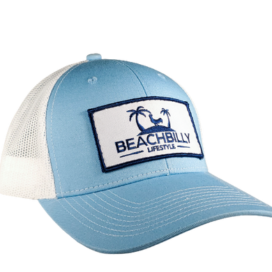 Beachbilly Patch Hat - Light Blue