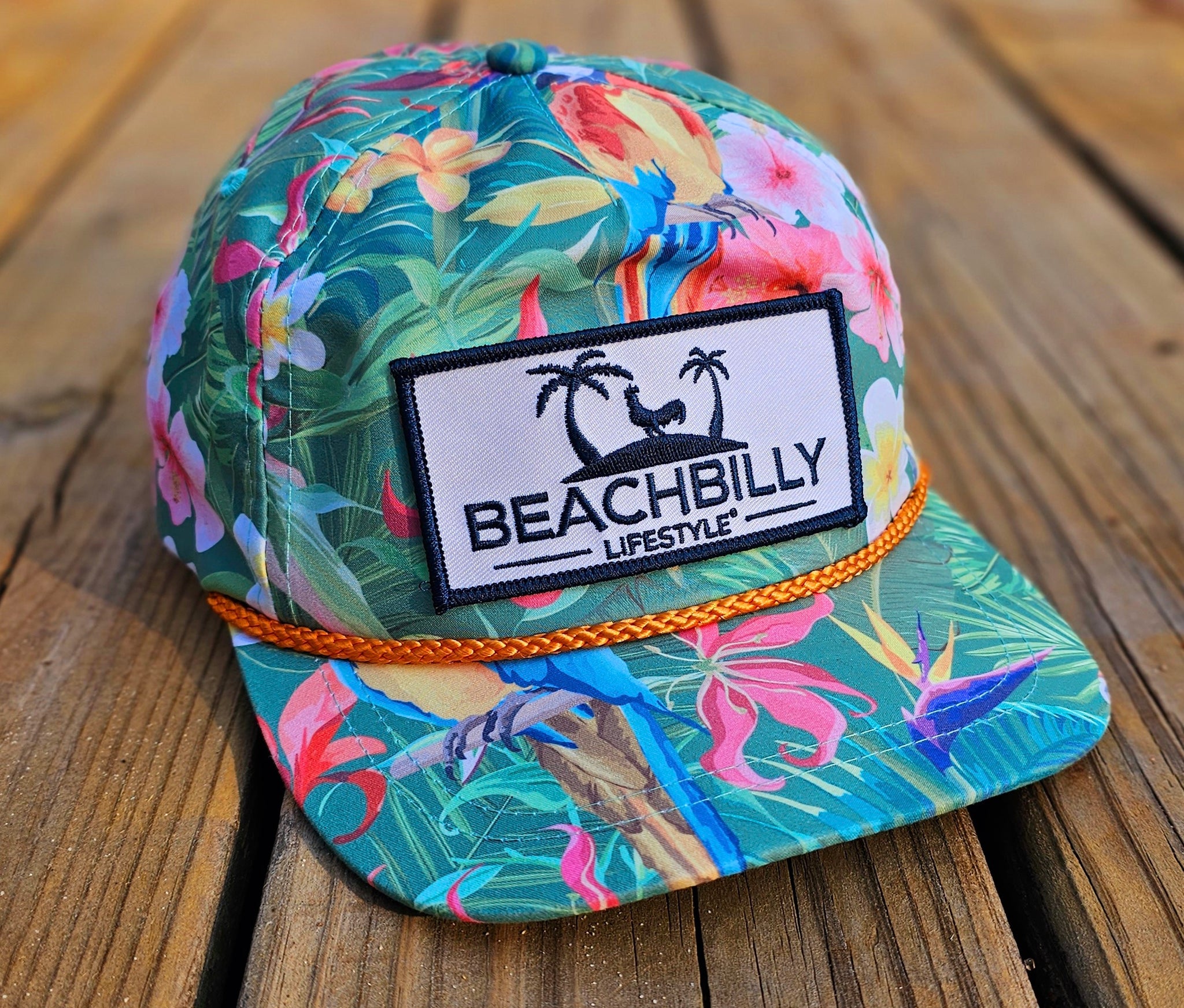 Beachbilly Hawaiian Rainforest Rope Cap – Beachbilly Lifestyle