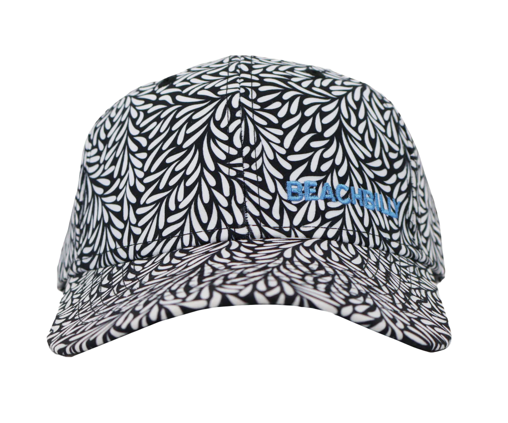 Beachbilly Small Block Logo - Throwback Black hat
