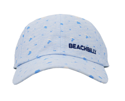 Beachbilly Small Block Logo - Blue Wave Hat
