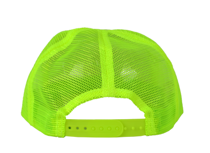 Beachbilly Multicolor Lifestyle Logo - Neon Yellow Trucker Cap