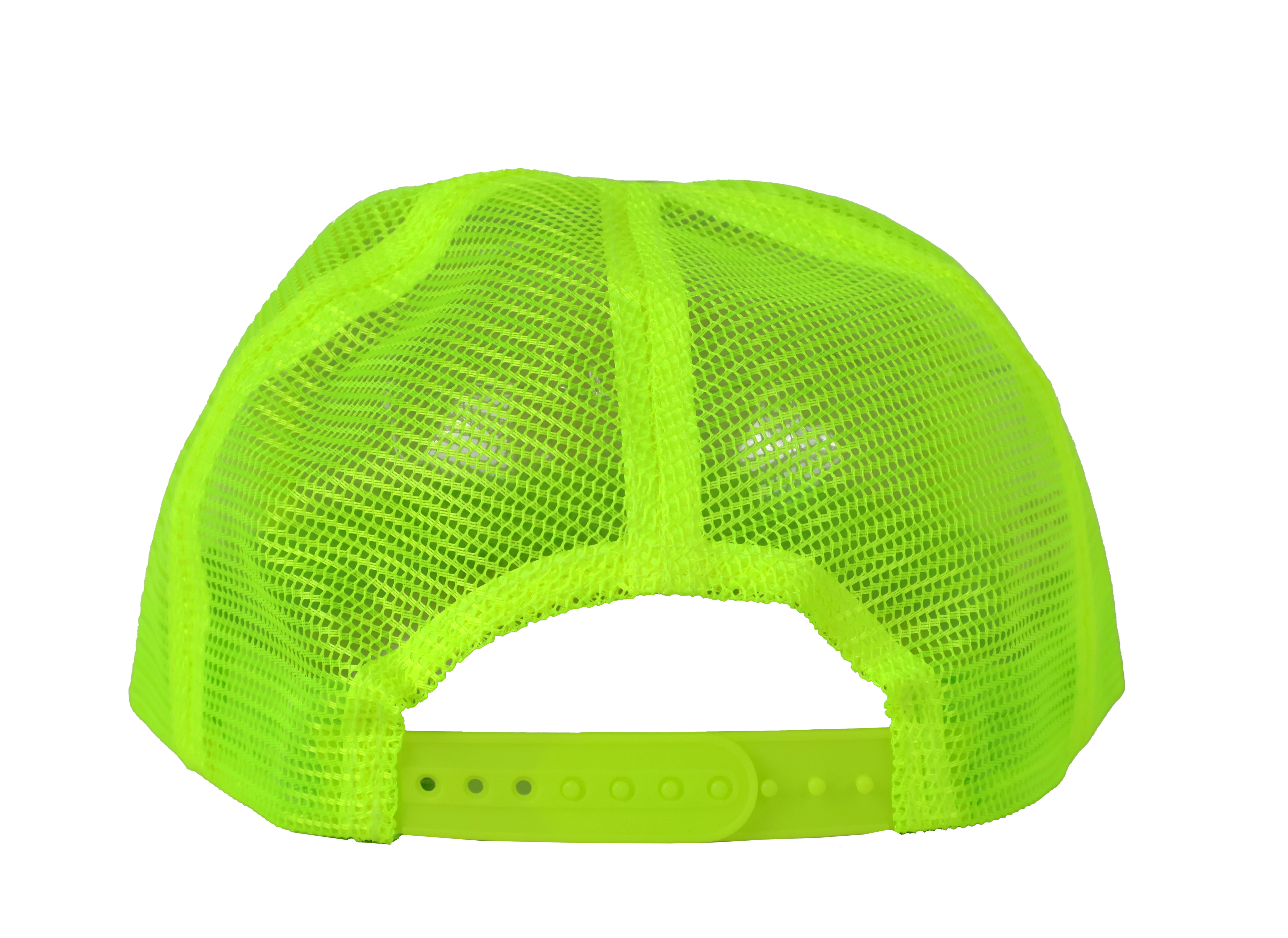 Beachbilly Multicolor Lifestyle Logo - Neon Yellow Trucker Cap