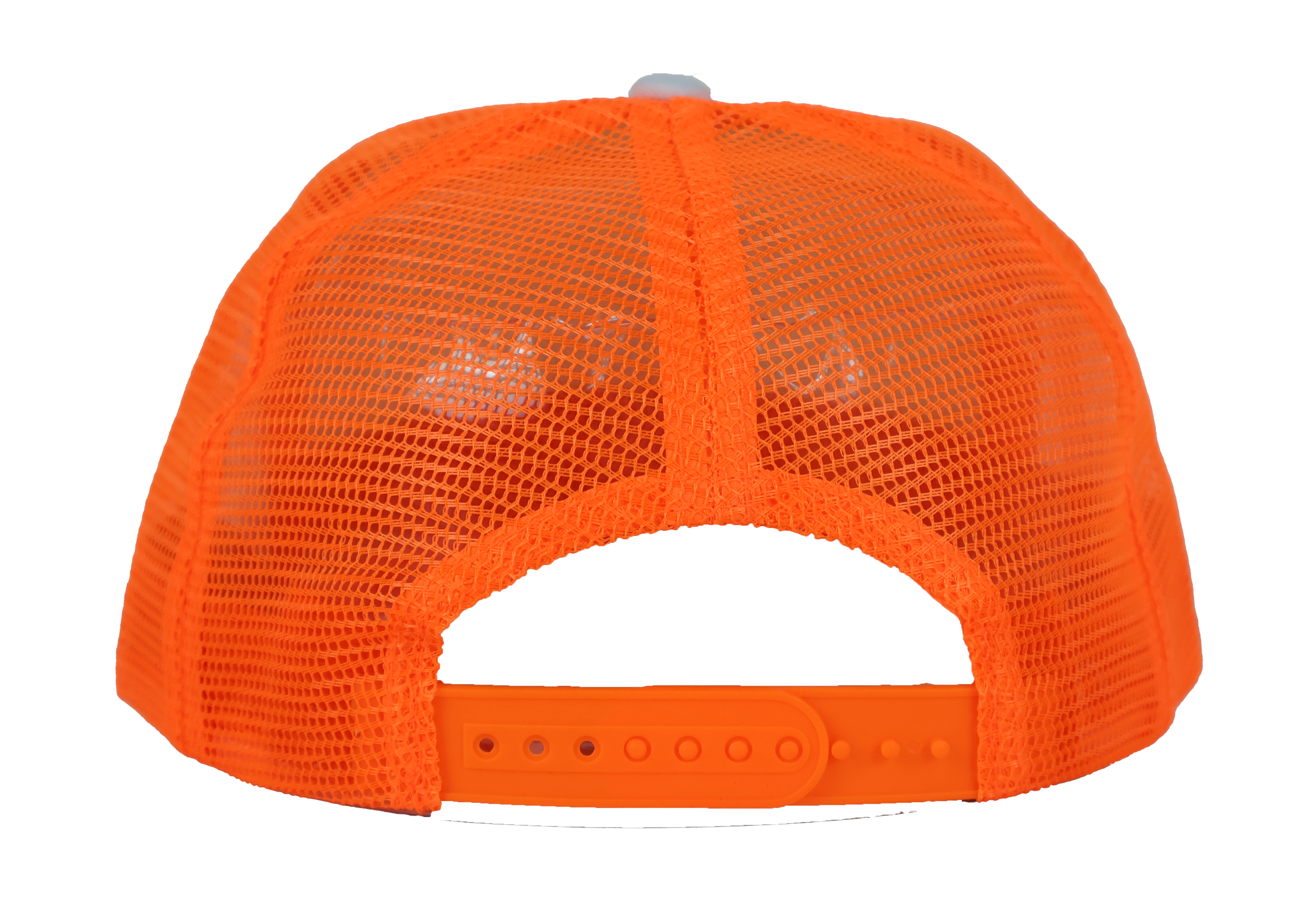 Beachbilly Multicolor Lifestyle Logo - Neon Orange Trucker Cap