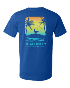 Beachbilly Island Sunset - True Blue
