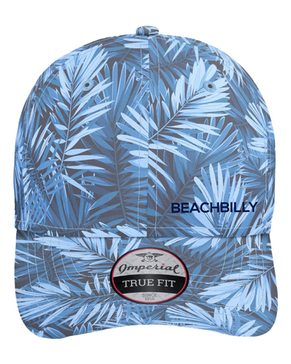 Beachbilly Small Block Logo - Blue Hawaiian Hat