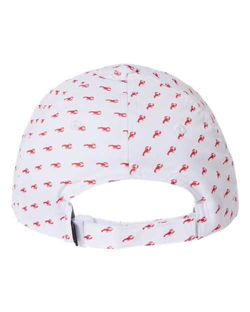 Beachbilly Small Block Logo - White Lobster Hat