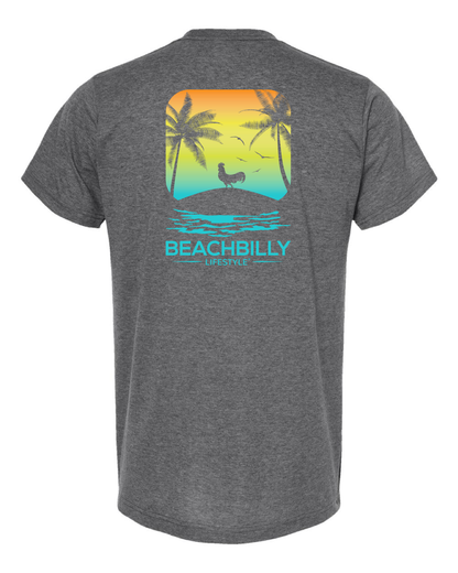 Beachbilly Island Sunset - Heather Charcoal