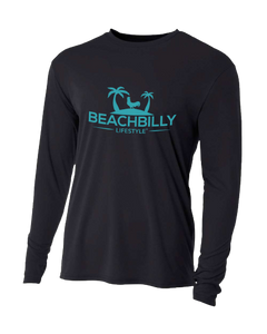 Beachbilly Active - Black with Light Blue