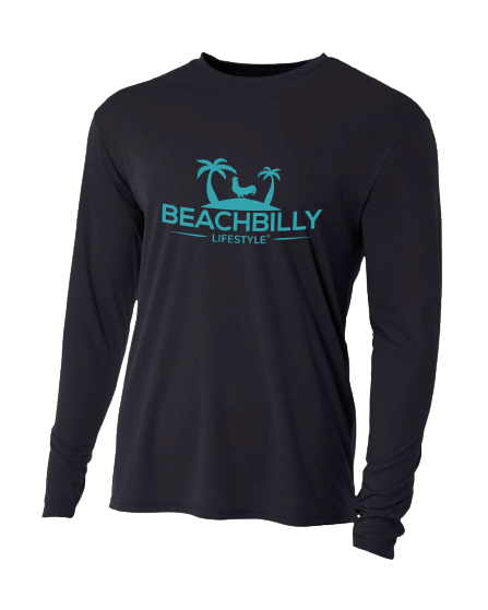 Beachbilly Active - Black with Light Blue
