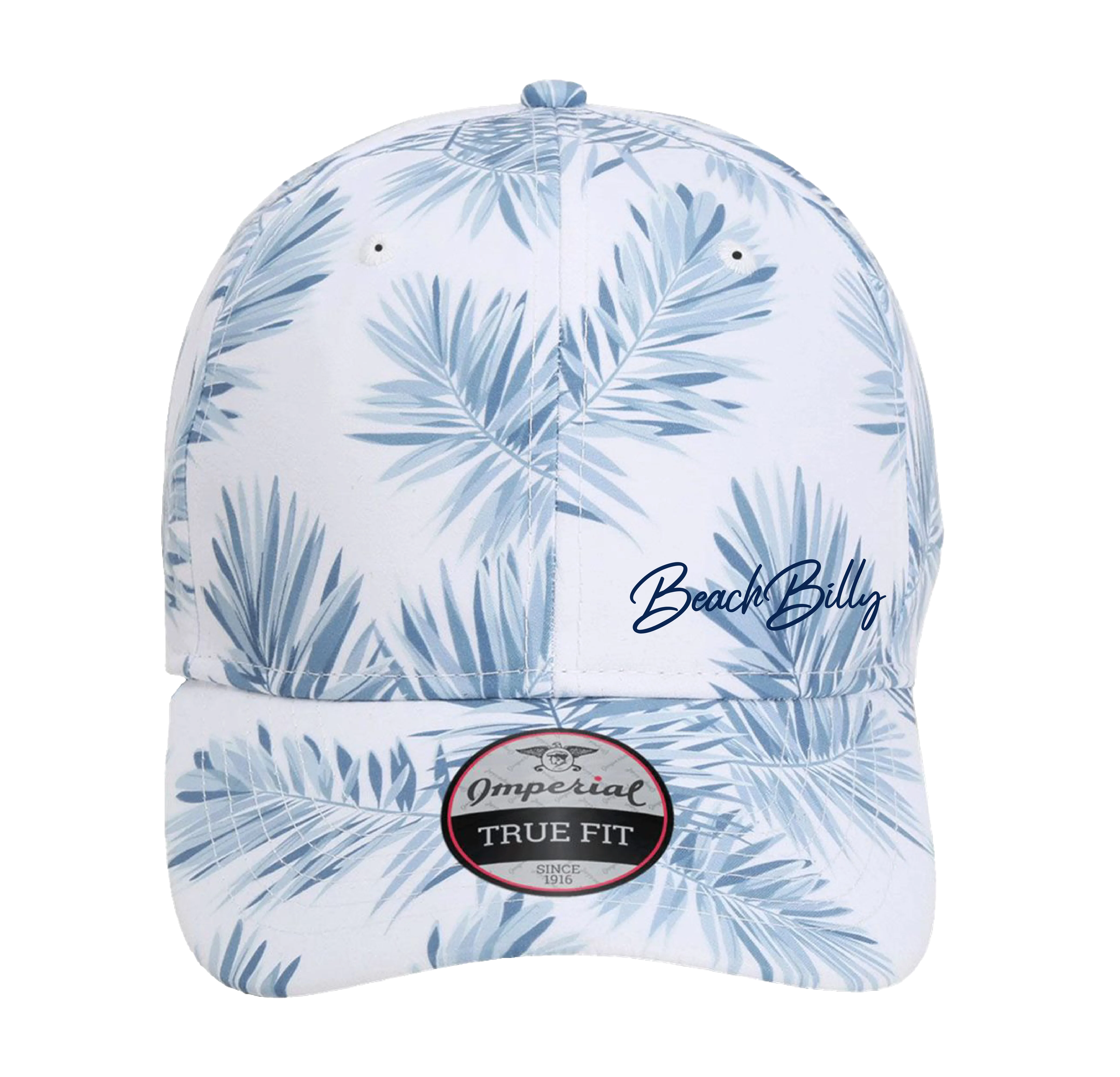 Beachbilly Small Script Logo - Floral Mist Hat