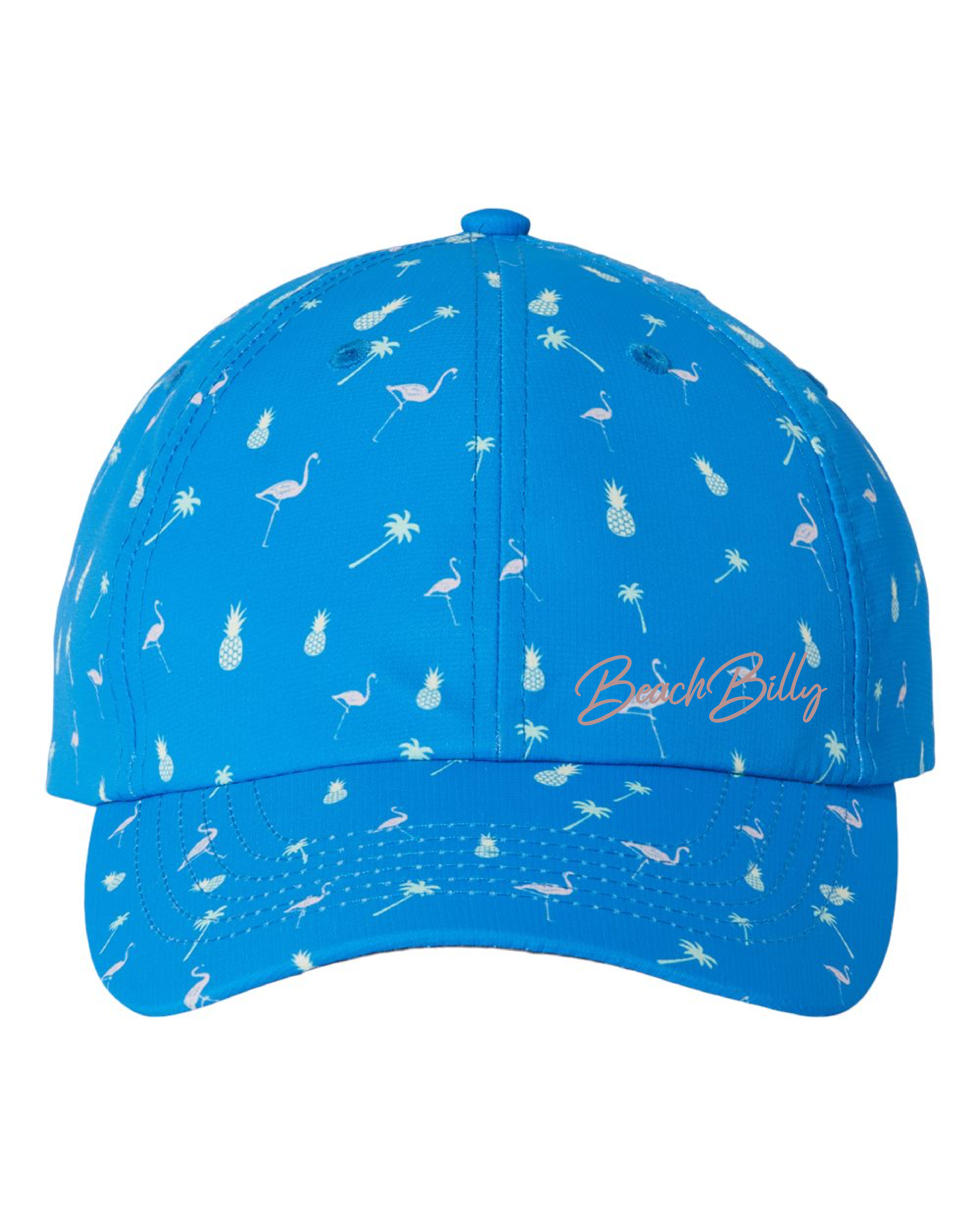 Beachbilly Small Script Logo - Pacific Tropical Hat