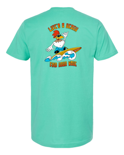 Beachbilly Surfing Rooster Mint