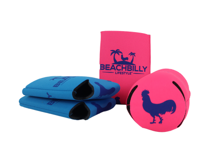 Beachbilly Lifestyle Logo - Pink Koozie