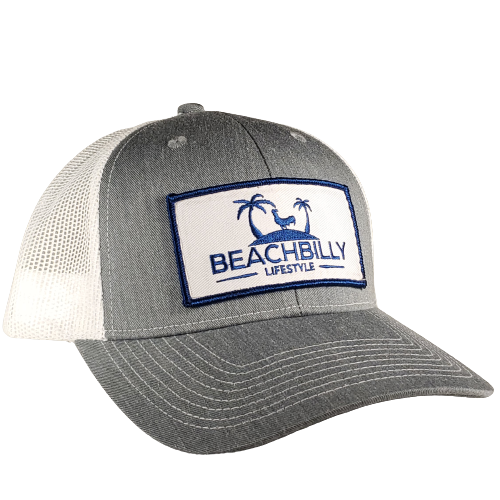 Beachbilly Patch Hat - Heather Grey